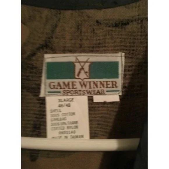 Vintage Game Winner Real Tree Camo Hunting Vest Size XL Extra Large Men's - Picture 4 of 7
